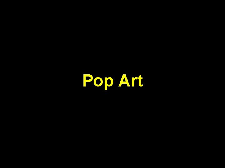 Pop Art 