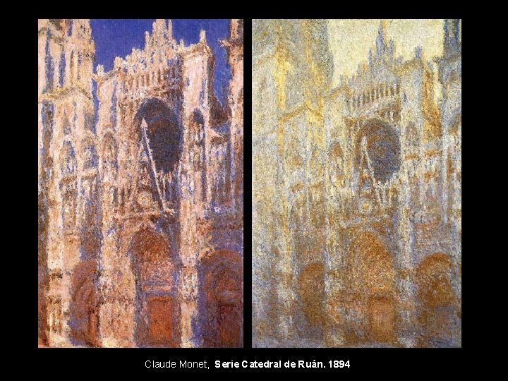Claude Monet, Serie Catedral de Ruán. 1894 
