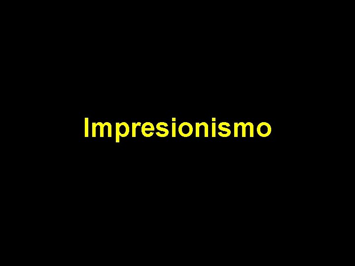 Impresionismo 