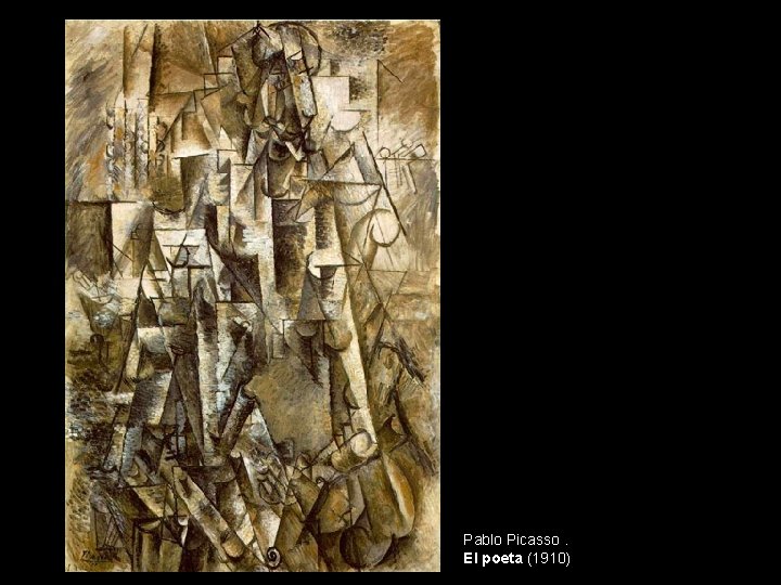 Pablo Picasso. El poeta (1910) 