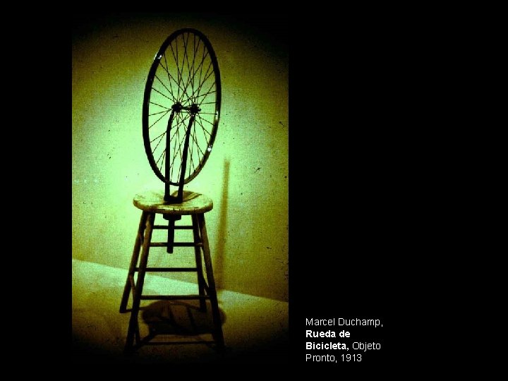 Marcel Duchamp, Rueda de Bicicleta, Objeto Pronto, 1913 