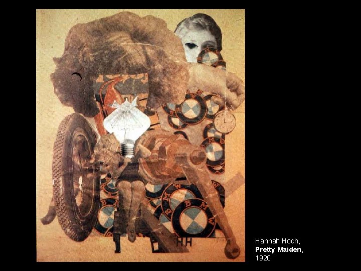 Hannah Hoch, Pretty Maiden, 1920 