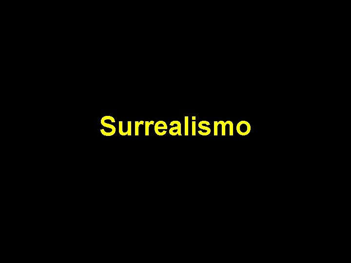 Surrealismo 