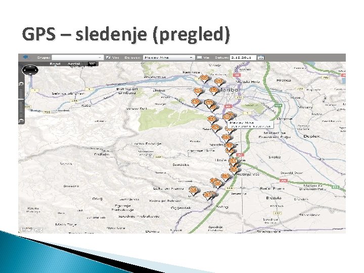 GPS – sledenje (pregled) 