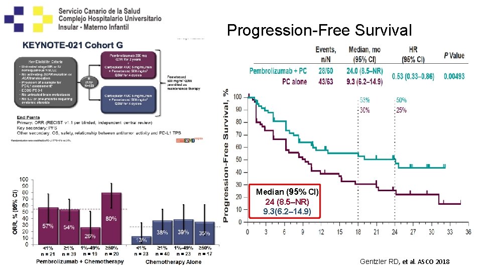 Progression-Free Survival Median ((95% % CI) 24 (8. 5–NR) 24 9. 3(6. 2– 14.