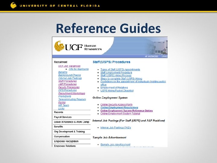 Reference Guides 