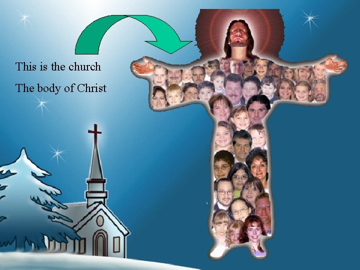 This is the church The body of Christ 