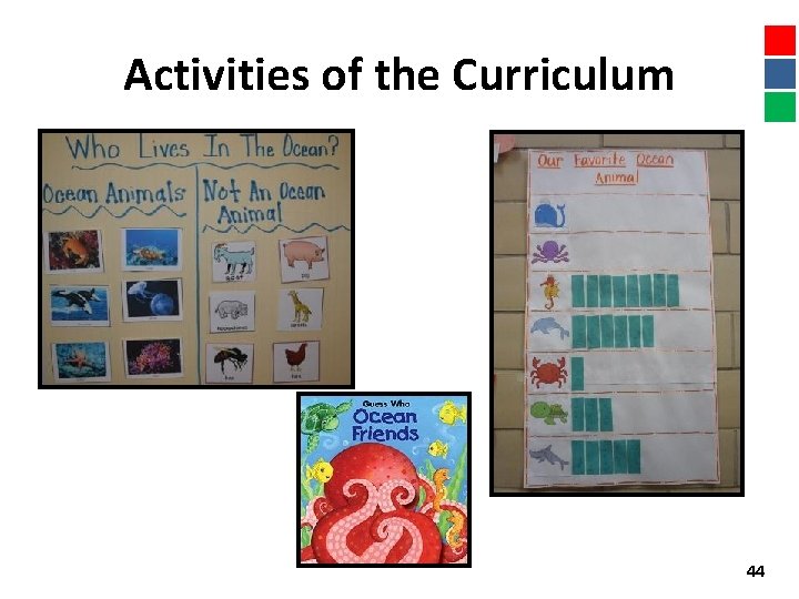 Activities of the Curriculum 44 