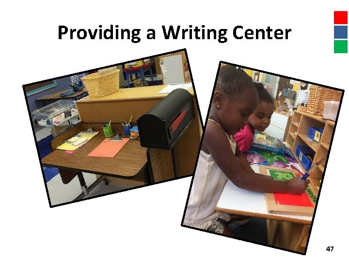 Providing a Writing Center 47 