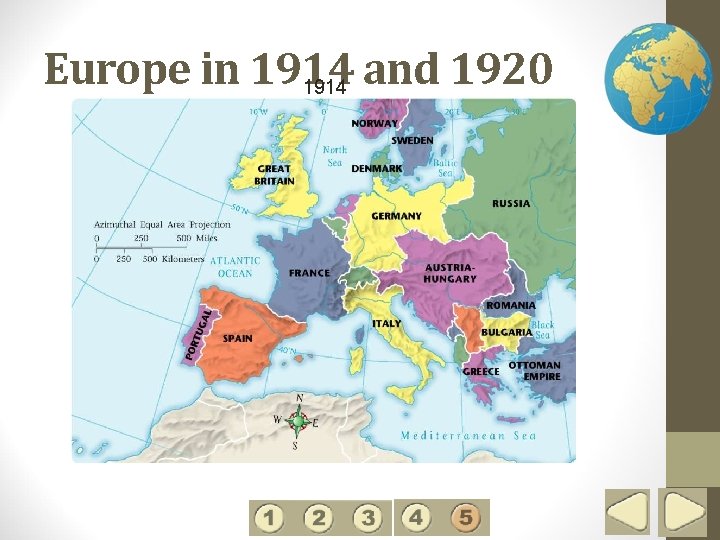 5 Europe in 1914 and 1920 1914 