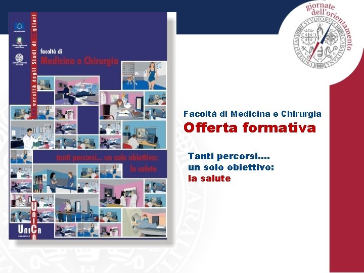 Facoltà di Medicina e Chirurgia Offerta formativa Tanti percorsi. . un solo obiettivo: la Facoltà di Medicina e Chirurgia Offerta formativa Tanti percorsi. . un solo obiettivo: la