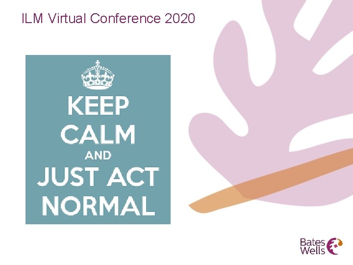 ILM Virtual Conference 2020 