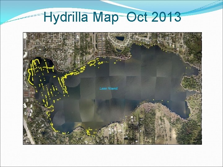 Hydrilla Map Oct 2013 