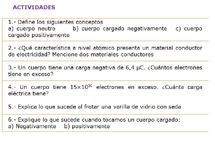 ACTIVIDADES 