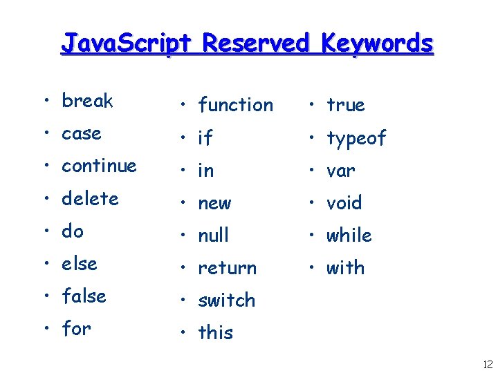 33 How To Break Javascript Function