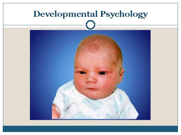 Developmental Psychology 
