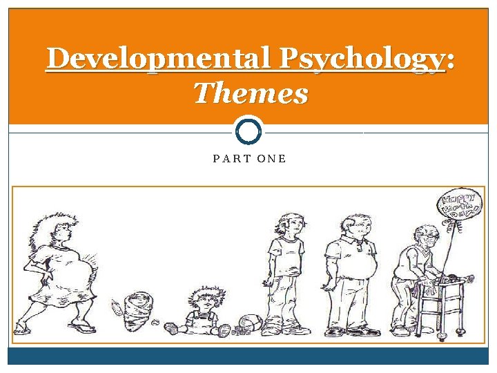 Developmental Psychology: Themes PART ONE 