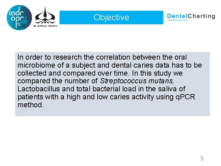 Objective In order to research the correlation between the oral microbiome of a subject