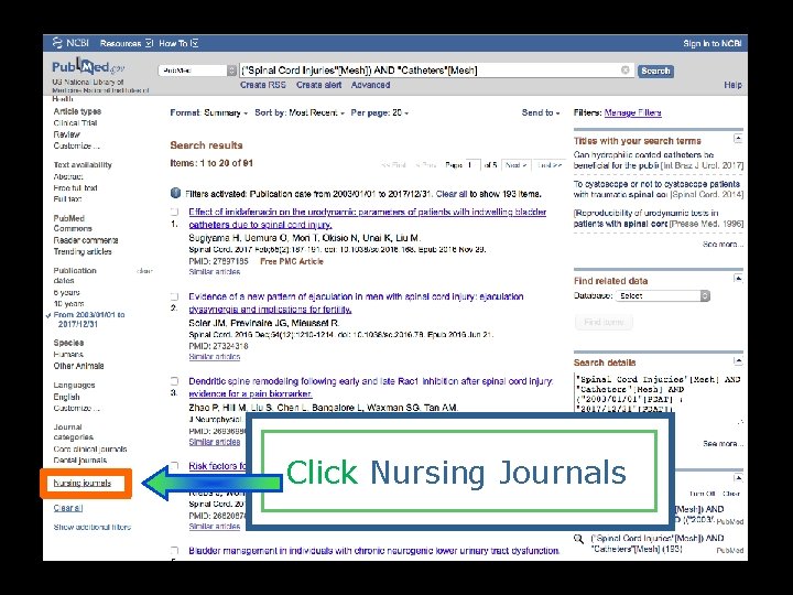 Click Nursing Journals 