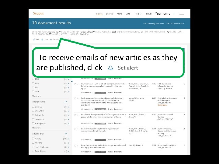 Your name To receive emails of new articles as they are published, click 