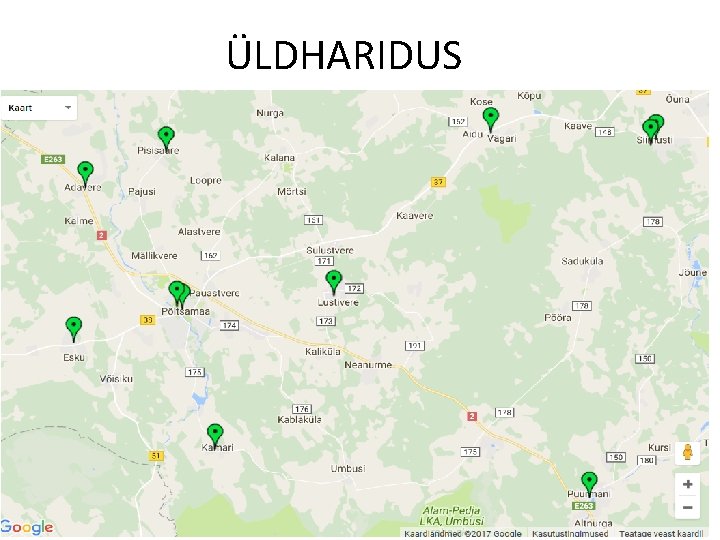 ÜLDHARIDUS ÜLDHARIDUS