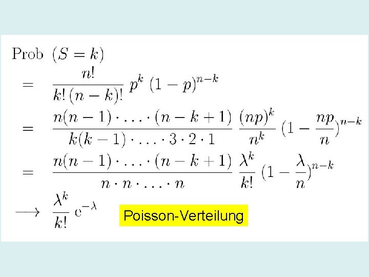 Poisson-Verteilung 