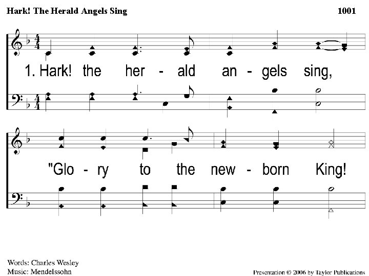 Hark! Herald Angels Sing 1 -1 The Hark the Herald Angels 1001 