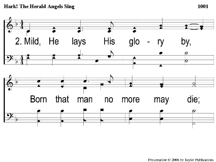 Hark! Herald Angels Sing 2 -1 The Hark the Herald Angels 1001 