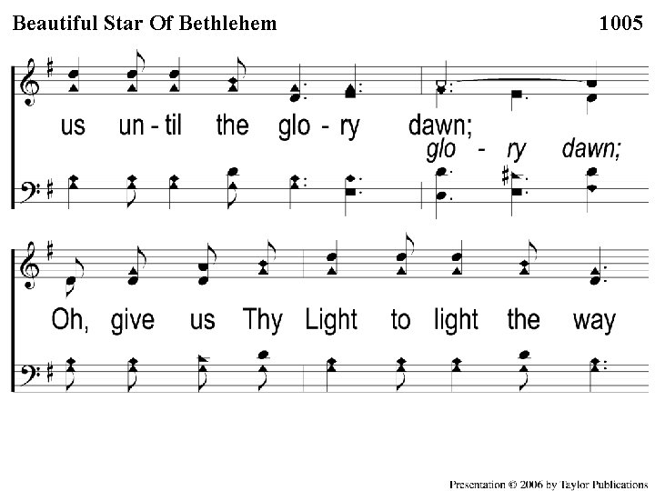 C-2 Beautiful Star Of. Star Bethlehem 1005 