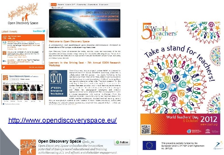 http: //www. opendiscoveryspace. eu/ http: //www. opendiscoveryspace. eu/