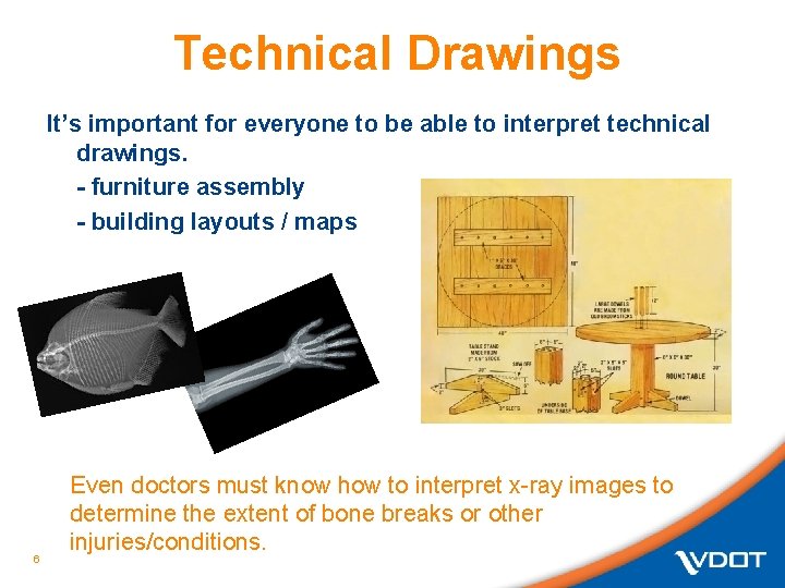Technical Drawings It’s important for everyone to be able to interpret technical drawings. - Technical Drawings It’s important for everyone to be able to interpret technical drawings. -