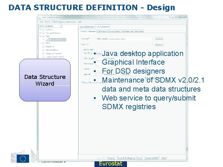 DATA STRUCTURE DEFINITION - Design Data Structure Wizard • • Java desktop application Graphical DATA STRUCTURE DEFINITION - Design Data Structure Wizard • • Java desktop application Graphical