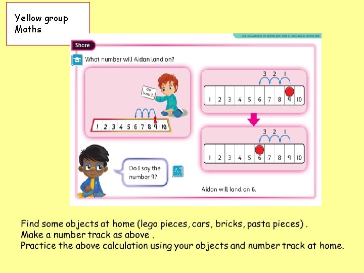 Yellow group Maths 