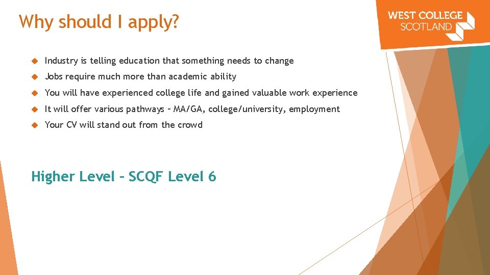 Why should I apply? Industry is telling education that something needs to change Jobs Why should I apply? Industry is telling education that something needs to change Jobs