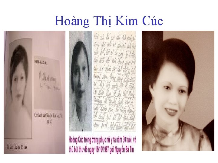 Hoàng Thị Kim Cúc 