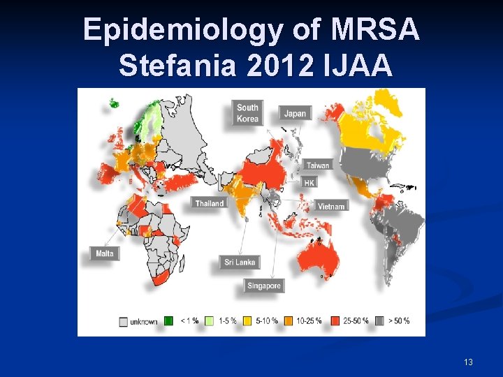 Epidemiology of MRSA Stefania 2012 IJAA 13 