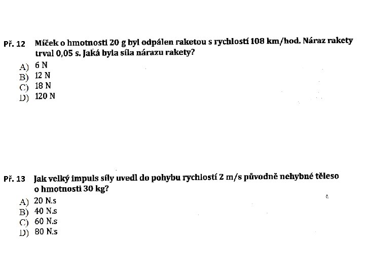 Př. 12 Př. 13 