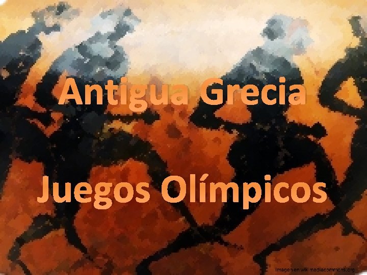 Antigua Grecia Juegos Olímpicos 
