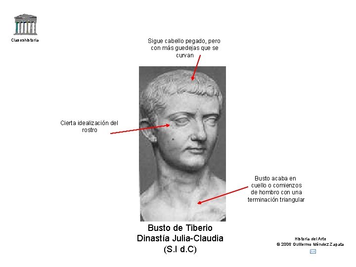 Claseshistoria Sigue cabello pegado, pero con más guedejas que se curvan Cierta idealización del Claseshistoria Sigue cabello pegado, pero con más guedejas que se curvan Cierta idealización del