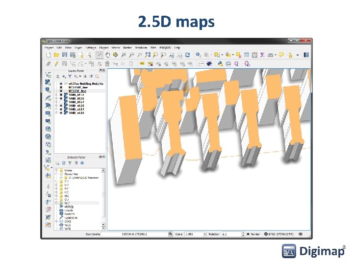 2. 5 D maps 