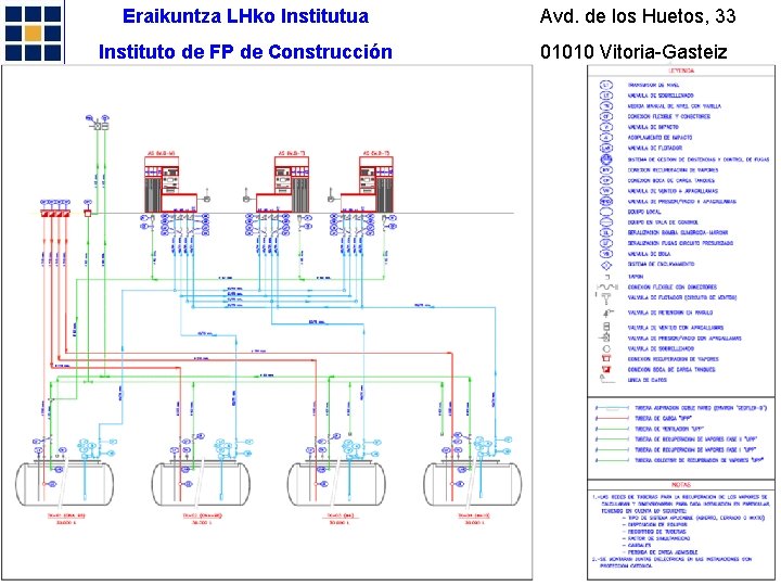 Eraikuntza LHko Institutua Avd. de los Huetos, 33 Instituto de FP de Construcción 01010