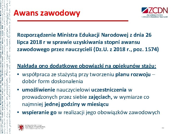 Awans zawodowy Rozporządzenie Ministra Edukacji Narodowej z dnia 26 lipca 2018 r w sprawie