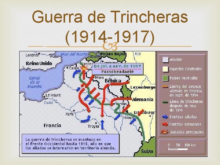 Guerra de Trincheras (1914 -1917) 