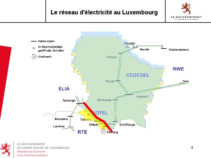 Le réseau d’électricité au Luxembourg 4 