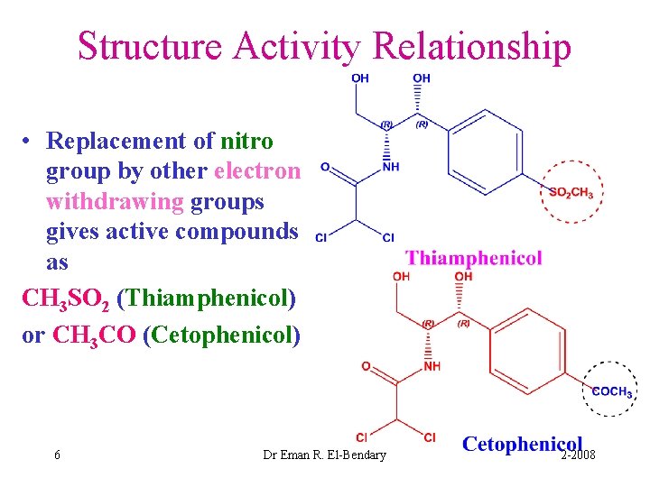 Amphenicols Broad Spectrum Antibiotics 1 Dr Eman R