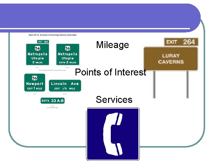 Mileage Points of Interest Services 