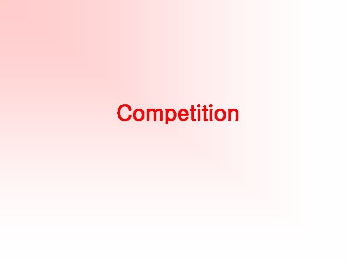Competition 