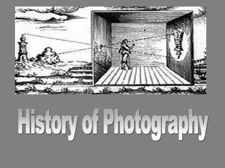 History of Photography 