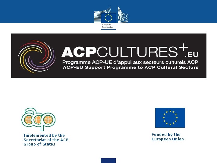 Implemented by the Secretariat of the ACP Group of States Funded by the European
