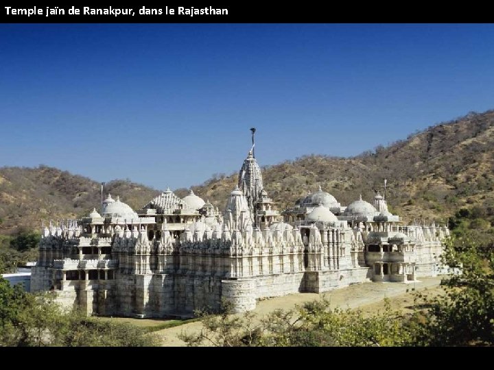 Temple jaïn de Ranakpur, dans le Rajasthan 